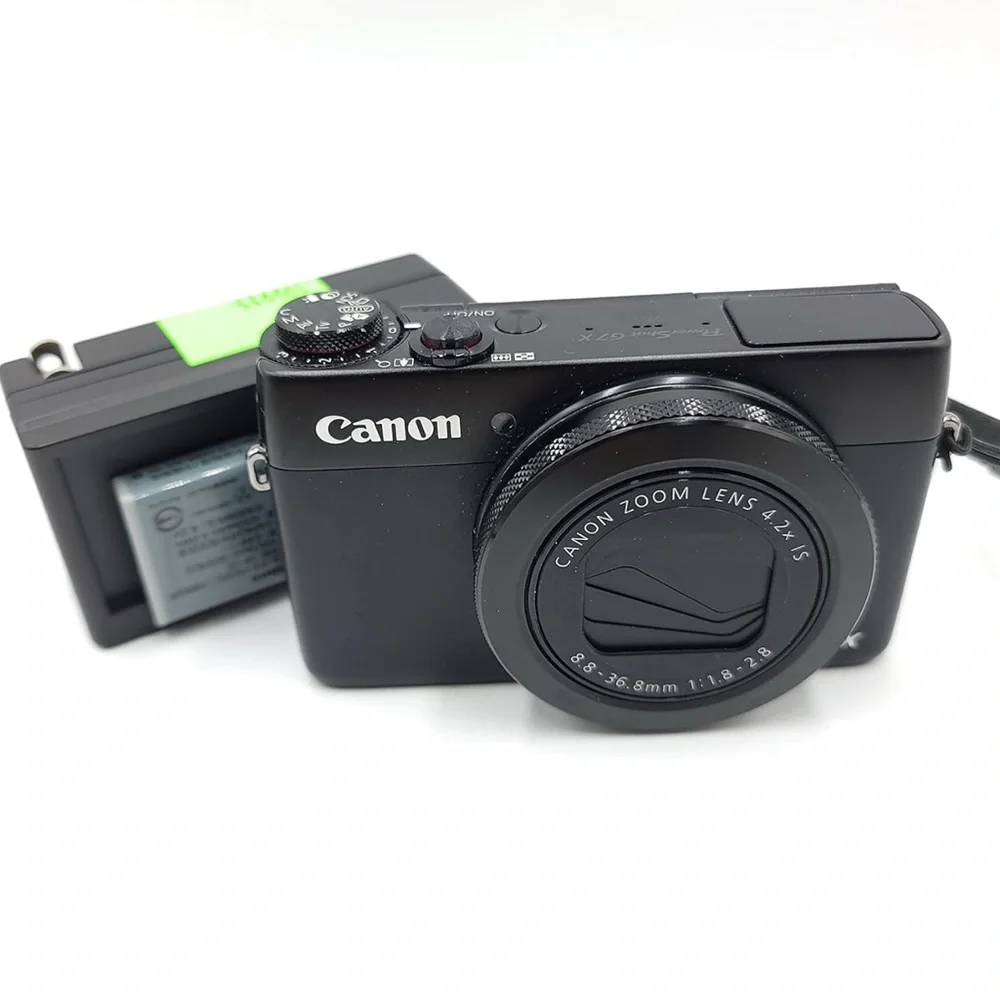 Canon Black Digital Camera Sleek Design High-Quality Imaging